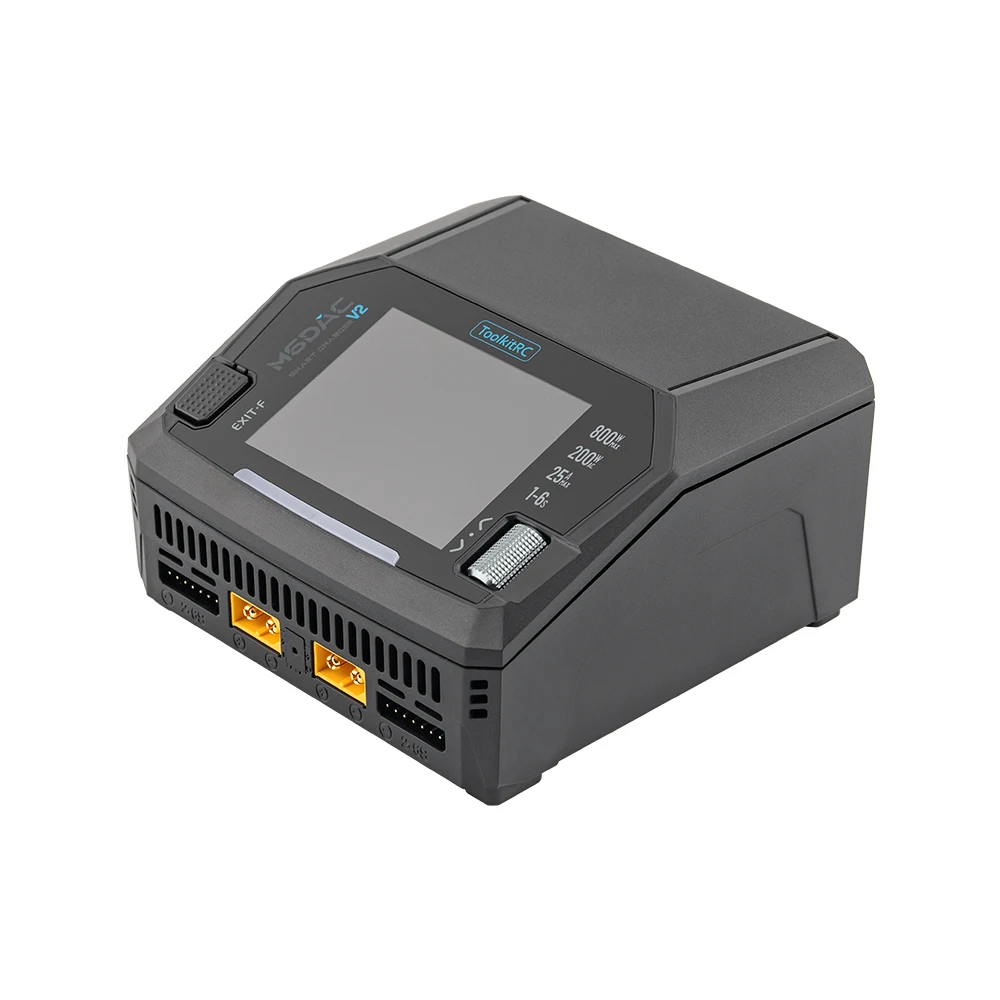 Toolkitrc M6Dac Smart Charger - ToolkitRC M6DAC PRO V2, een slimme
