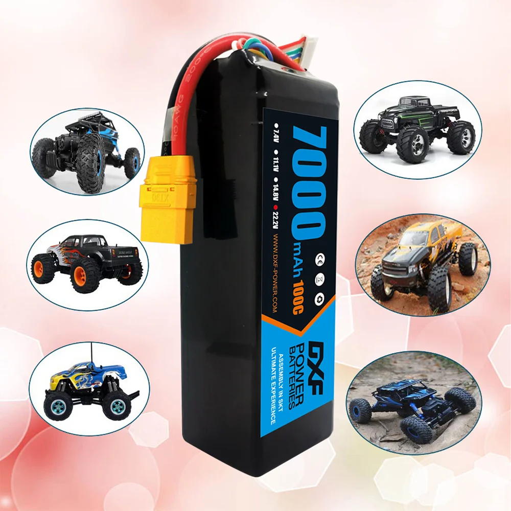 DXF 6S Lipo Batterij 22.2V 700 - 6S Lipo Battery 22.2V 5000Mah recensie en prijs