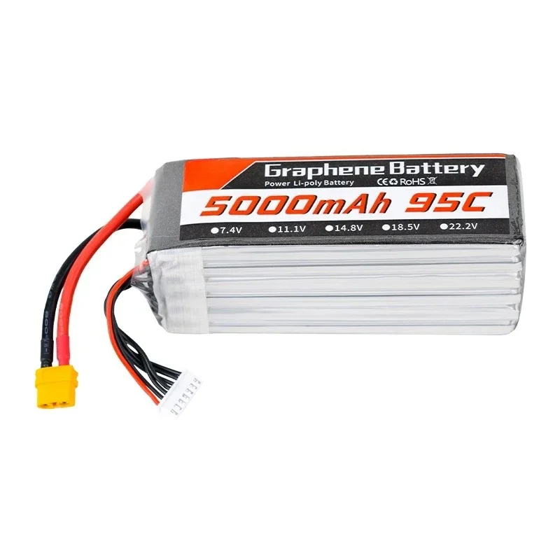 7 9 10 inch FPV-race-drone, gr - 6S Lipo Battery 22.2V 5000Mah recensie en prijs