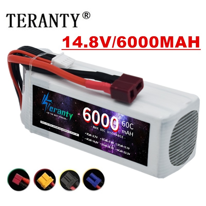 6000Mah Lipo 14.8V Batterij 4S - 4S Lipo Battery 14.8V 6000Mah recensie en prijs