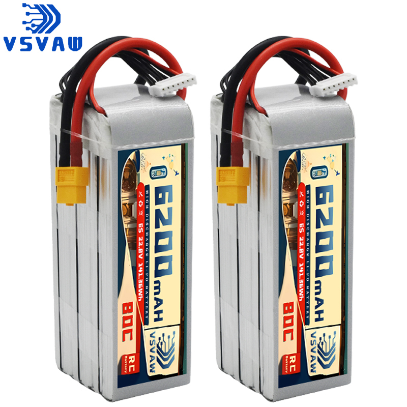 Verbeterde VSVAW 6S 22.8V 80C/ - 6S Lipo Battery 22.2V 5000Mah recensie en prijs
