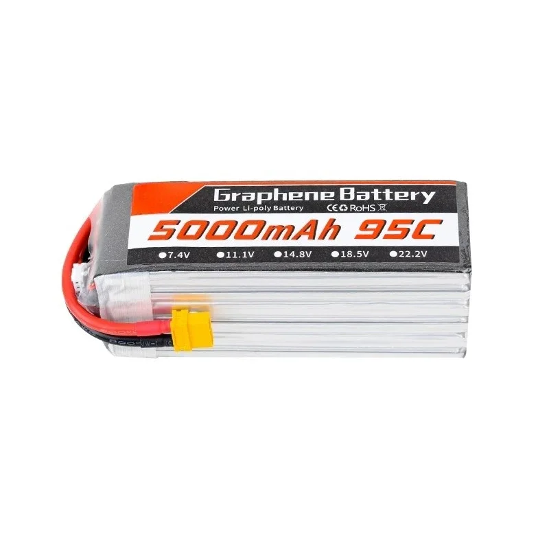 5000mAh 6S 22.2V 95C Graphene  - 6S Lipo Battery 22.2V 5000Mah recensie en prijs